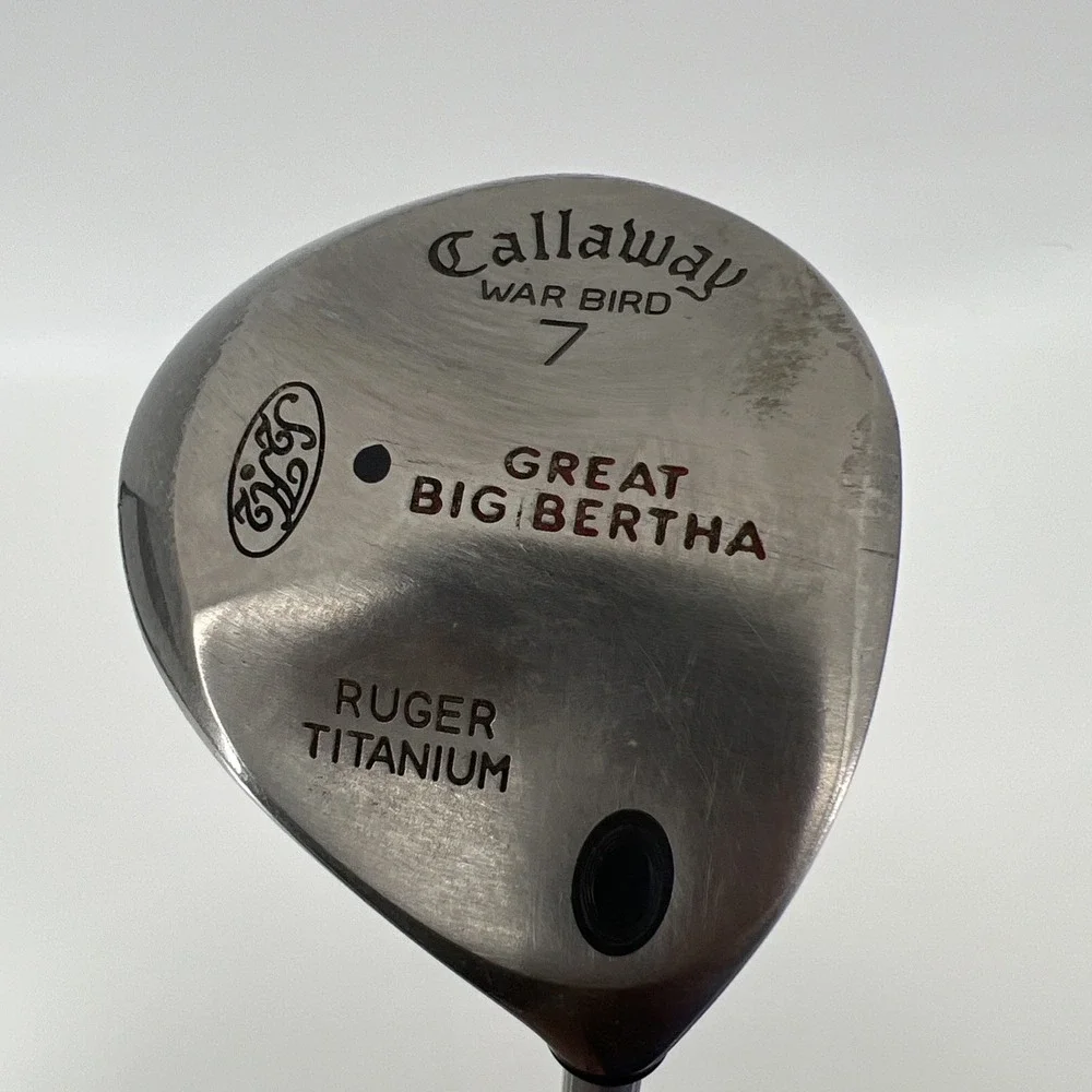 Callaway Great Big Bertha Warbird 7 Wood Ruger Titanium RH Firm Flex Approx 42''